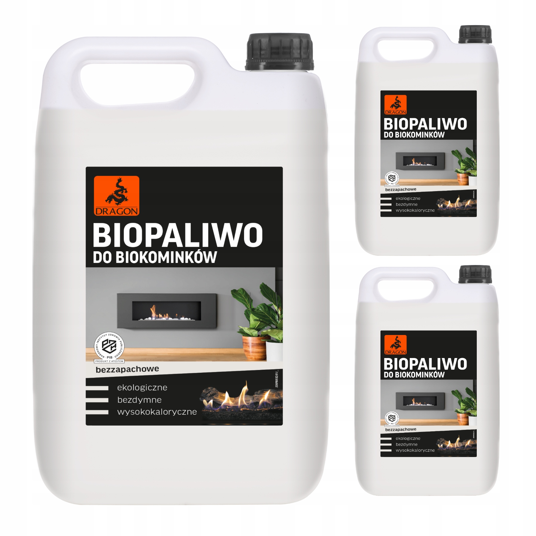 Bezzápachové biopalivo 5L do biokrbu DRAGON